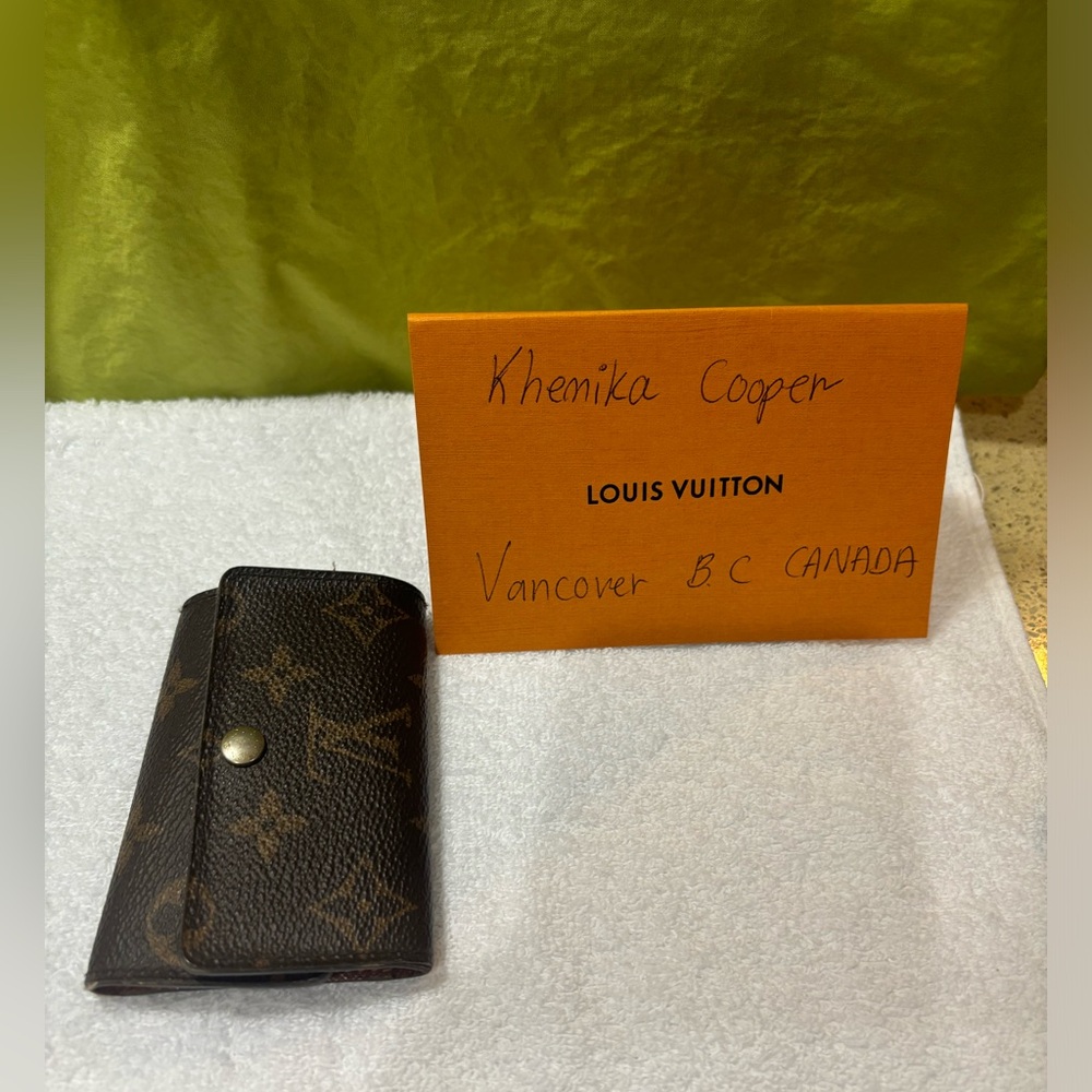 Louis Vuitton Brown Monogram Key Holder